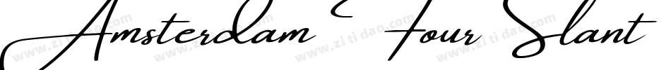 AmsterdamFourSlantTtf-4B4yl字体转换