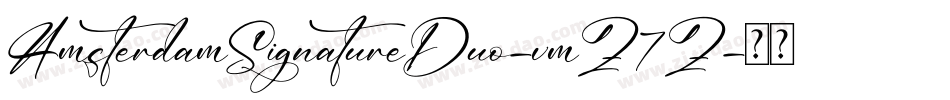 AmsterdamSignatureDuo-vmZ7Z字体转换