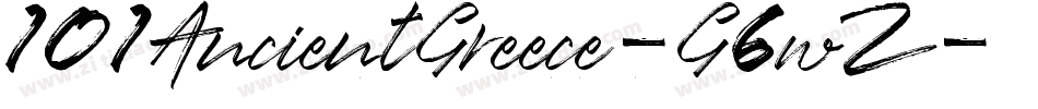 101AncientGreece-G6wZ字体转换