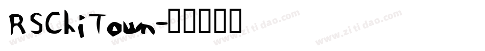 RSChiTown字体转换