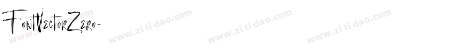 FontVectorZero字体转换