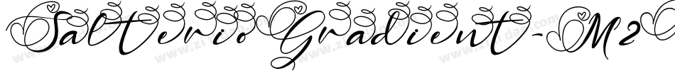 SalterioGradient-M2VJ字体转换