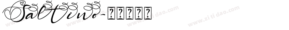 Saltino字体转换