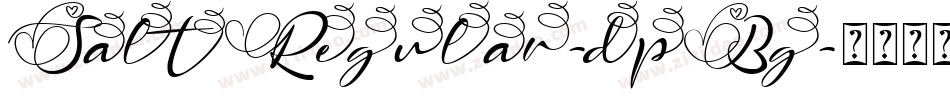 SaltRegular-dpBg字体转换