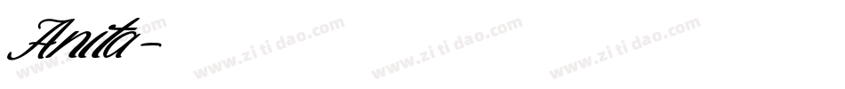 Anita字体转换