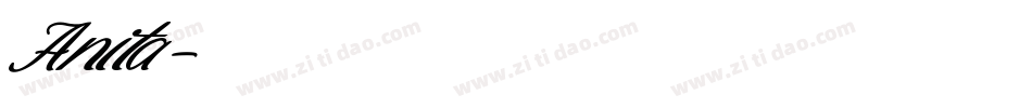 Anita字体转换
