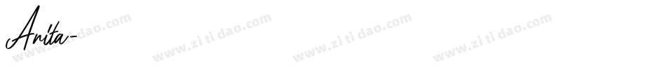 Anita字体转换