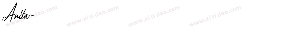 Anita字体转换