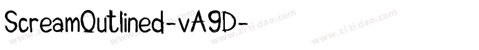 ScreamOutlined-vA9D字体转换