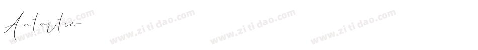 Antartic字体转换