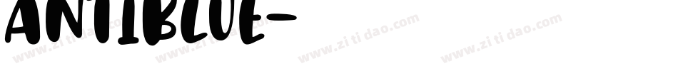 ANTIBLUE字体转换