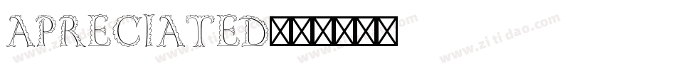 Apreciated字体转换