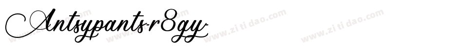 Antsypants-r8gy字体转换