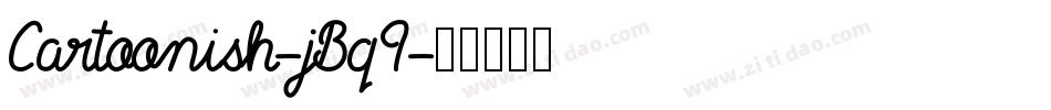 Cartoonish-jBq9字体转换