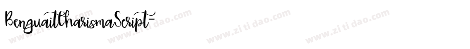 BenguaitCharismaScript字体转换