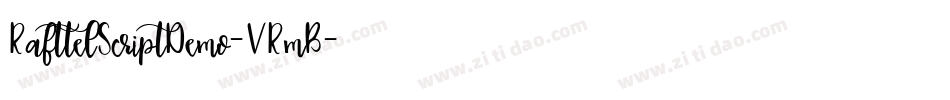 RafttelScriptDemo-VRmB字体转换