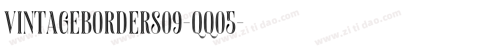 VintageBorders09-qq05字体转换