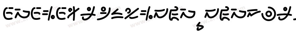 ElementaSymbol-BoldItalic字体转换