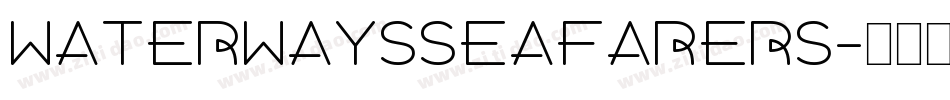 WaterwaysSeafarers字体转换