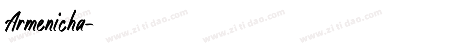 Armenicha字体转换