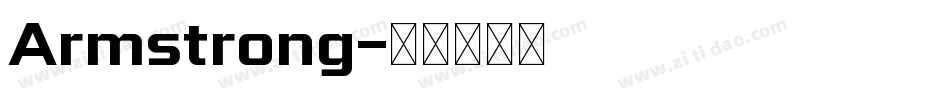 Armstrong字体转换