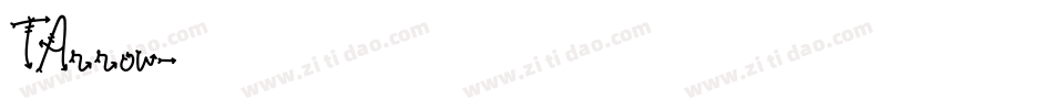 TArrow字体转换