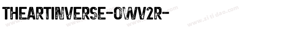 TheArtInverse-0Wv2r字体转换