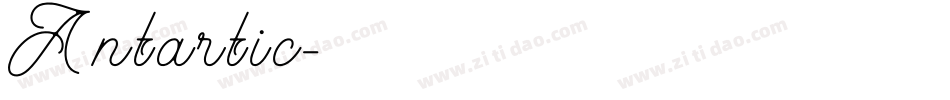 Antartic字体转换