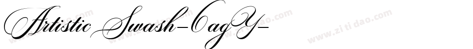 ArtisticSwash-6agY字体转换