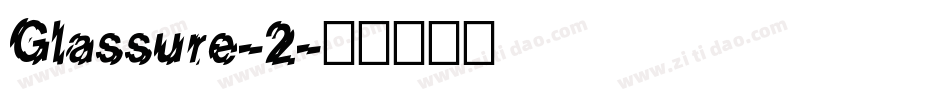 Glassure-2字体转换