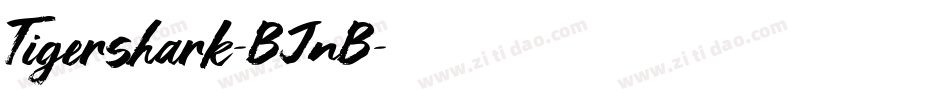 Tigershark-BJnB字体转换