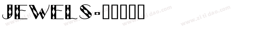 Jewels字体转换