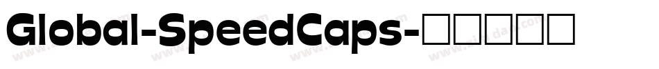 Global-SpeedCaps字体转换