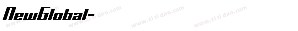NewGlobal字体转换