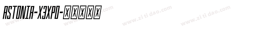 Astonia-x3xpO字体转换
