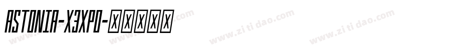Astonia-x3xpO字体转换