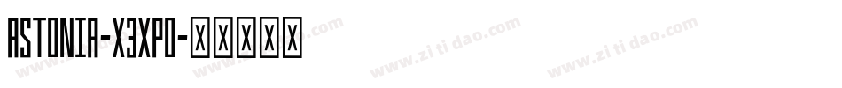 Astonia-x3xpO字体转换