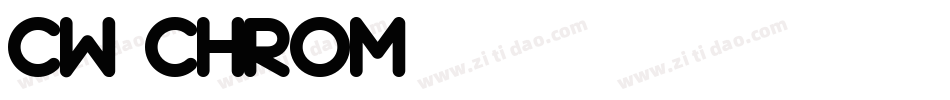 CW_CHROM字体转换