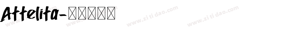 Attelita字体转换