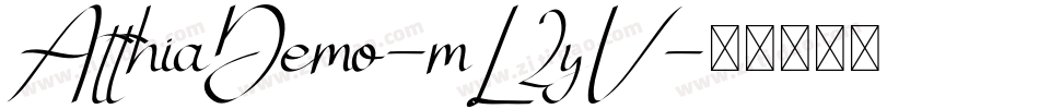 AtthiaDemo-mL2yV字体转换