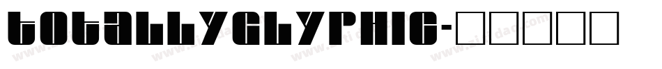 TotallyGlyphic字体转换