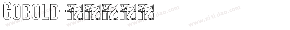 Gobold字体转换