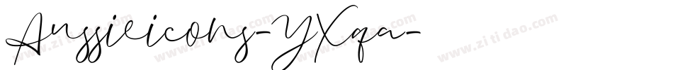 Aussieicons-YXqa字体转换