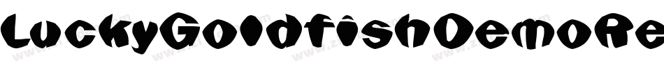 LuckyGoldfishDemoRegular-AXJp字体转换