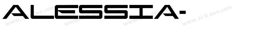 Alessia字体转换