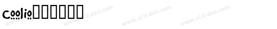 Coolio字体转换