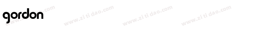 gordon字体转换