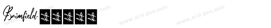 Brimfield字体转换