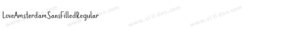 LoveAmsterdamSansFilledRegular-Ear9j字体转换 LoveAmsterdamSansFilledRegular-Ear9j字体转换
