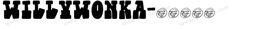 WillyWonka字体转换
